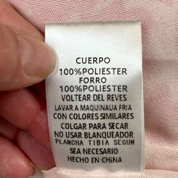 TCEC Puff Sleeve Ruffle Wrap V-neck Blouson Mini Dress Large - Picture 13 of 13